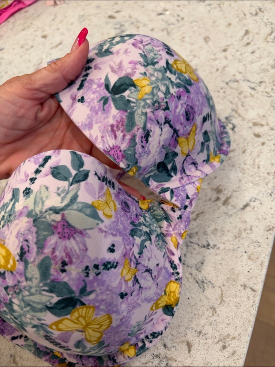 Primark Other - Victoria Secret purple floral underwire bra
